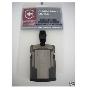 New Victorinox Global Track ID Tag Black